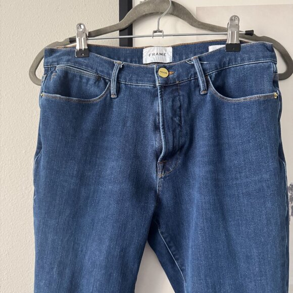 Frame | EUC Le High Skinny Denim Jeans in Blue Size 30 - Picture 6 of 10